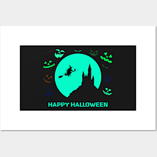 HAPPY HALLOWEEN Posters and Art